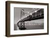 Bay Bridge at Night-Aaron Reed-Framed Photo