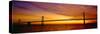 Bay Bridge at Sunrise, San Francisco, California-null-Stretched Canvas