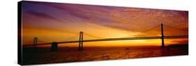 Bay Bridge at Sunrise, San Francisco, California-null-Stretched Canvas