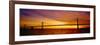 Bay Bridge at Sunrise, San Francisco, California-null-Framed Photographic Print