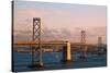 Bay Bridge at Sunset-nstanev-Stretched Canvas