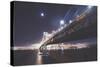 Bay Bridge by Moonlight, San Francisco-Vincent James-Stretched Canvas