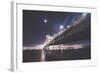 Bay Bridge by Moonlight, San Francisco-Vincent James-Framed Photographic Print