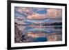 Bay Bridge Cloudscape Wide, Oakland, California-null-Framed Photographic Print