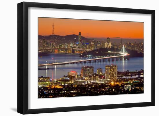 Bay Bridge from Berkeley-John Gavrilis-Framed Photographic Print