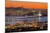 Bay Bridge from Berkeley-John Gavrilis-Mounted Photographic Print