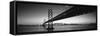 Bay Bridge San Francisco Ca USA-null-Framed Stretched Canvas