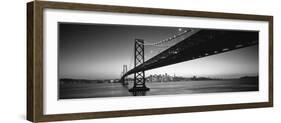 Bay Bridge San Francisco Ca USA-null-Framed Photographic Print