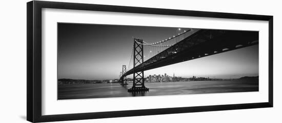 Bay Bridge San Francisco Ca USA-null-Framed Photographic Print