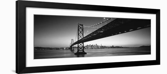 Bay Bridge San Francisco Ca USA-null-Framed Photographic Print