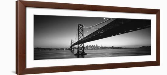 Bay Bridge San Francisco Ca USA-null-Framed Photographic Print