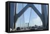 Bay Bridge, San Francisco, California-Anna Miller-Framed Stretched Canvas