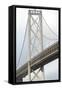 Bay Bridge San Francisco-duallogic-Framed Stretched Canvas