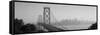 Bay Bridge, Skyline, City, San Francisco, California, USA-null-Framed Stretched Canvas