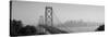 Bay Bridge, Skyline, City, San Francisco, California, USA-null-Stretched Canvas