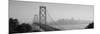 Bay Bridge, Skyline, City, San Francisco, California, USA-null-Mounted Photographic Print