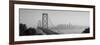 Bay Bridge, Skyline, City, San Francisco, California, USA-null-Framed Photographic Print