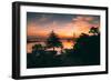 Bay Bridge Sunrise from Treasure Island, San Francisco, California-Vincent James-Framed Photographic Print