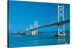 Bay Bridge Treasure Island-null-Stretched Canvas