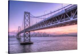 Bay Bridge Wasteland, Desolation View, San Francisco-Vincent James-Stretched Canvas