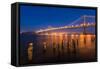 Bay Bridge-nstanev-Framed Stretched Canvas