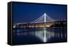 Bay Bridge-John Roman Images-Framed Stretched Canvas