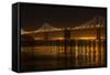 Bay Bridge-Lance Kuehne-Framed Stretched Canvas