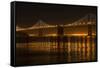 Bay Bridge-Lance Kuehne-Framed Stretched Canvas