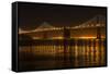 Bay Bridge-Lance Kuehne-Framed Stretched Canvas