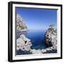 Bay Cala De Sa Calobra, Majorca (Mallorca), Balearic Islands (Islas Baleares)-Markus Lange-Framed Photographic Print