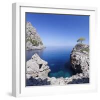 Bay Cala De Sa Calobra, Majorca (Mallorca), Balearic Islands (Islas Baleares)-Markus Lange-Framed Photographic Print