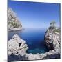 Bay Cala De Sa Calobra, Majorca (Mallorca), Balearic Islands (Islas Baleares)-Markus Lange-Mounted Photographic Print