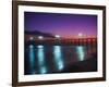 Bay Co.Pier, Gulf of Mexico, Panama City Beach, FL-Jim Schwabel-Framed Photographic Print