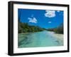 Bay de Oro, Ile Des Pins, New Caledonia, Melanesia, South Pacific, Pacific-Michael Runkel-Framed Photographic Print