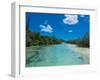 Bay de Oro, Ile Des Pins, New Caledonia, Melanesia, South Pacific, Pacific-Michael Runkel-Framed Photographic Print