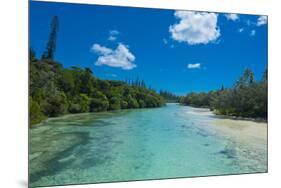 Bay De Oro, Ile Des Pins, New Caledonia, South Pacific-Michael Runkel-Mounted Premium Photographic Print