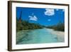 Bay De Oro, Ile Des Pins, New Caledonia, South Pacific-Michael Runkel-Framed Photographic Print