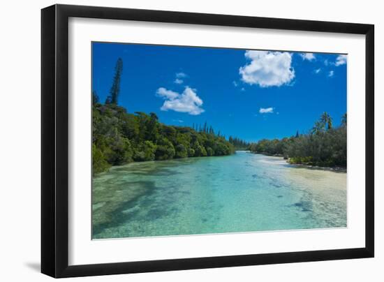 Bay De Oro, Ile Des Pins, New Caledonia, South Pacific-Michael Runkel-Framed Photographic Print