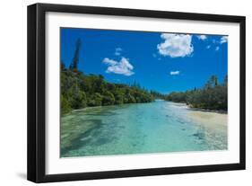 Bay De Oro, Ile Des Pins, New Caledonia, South Pacific-Michael Runkel-Framed Photographic Print