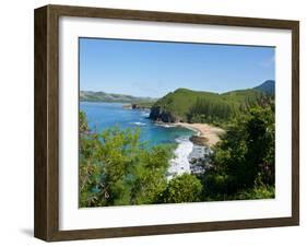 Bay Des Tortues on the West Coast of Grand Terre, New Caledonia, Melanesia, South Pacific, Pacific-Michael Runkel-Framed Photographic Print