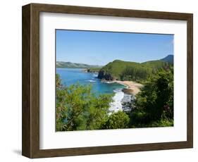 Bay Des Tortues on the West Coast of Grand Terre, New Caledonia, Melanesia, South Pacific, Pacific-Michael Runkel-Framed Photographic Print