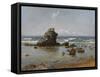 Bay in Livorno-Nikolai Nikolayevich Ge-Framed Stretched Canvas