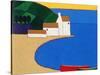 Bay in Southern Brittany, 2004-Eithne Donne-Stretched Canvas