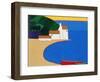 Bay in Southern Brittany, 2004-Eithne Donne-Framed Premium Giclee Print