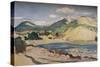 'Bay in the South of France', 1931-Derwent Lees-Stretched Canvas