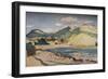 'Bay in the South of France', 1931-Derwent Lees-Framed Giclee Print