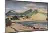 'Bay in the South of France', 1931-Derwent Lees-Mounted Giclee Print