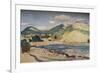 'Bay in the South of France', 1931-Derwent Lees-Framed Giclee Print