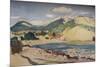 'Bay in the South of France', 1931-Derwent Lees-Mounted Giclee Print