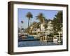 Bay Island in Balboa, Newport Beach, Orange County, California, United States of America, North Ame-Richard Cummins-Framed Photographic Print